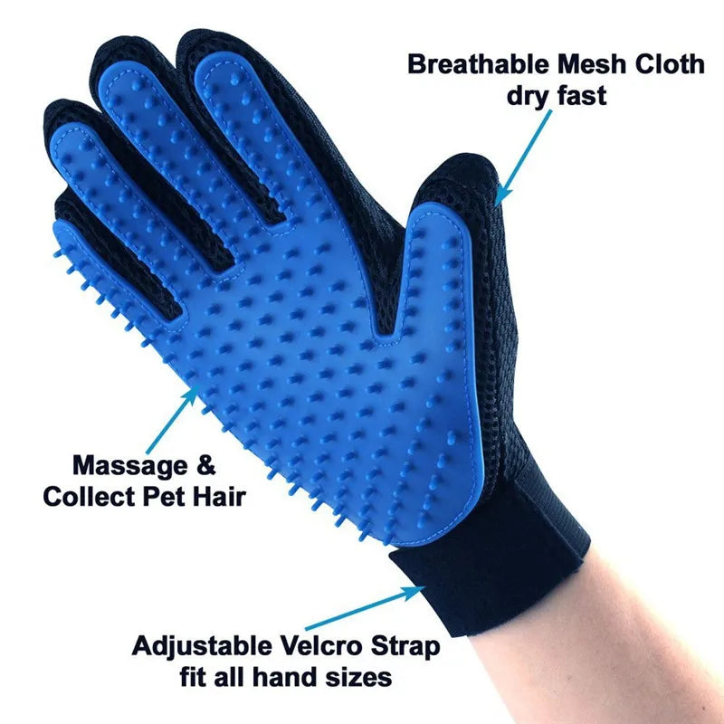 Rubber Pet Bath Glove